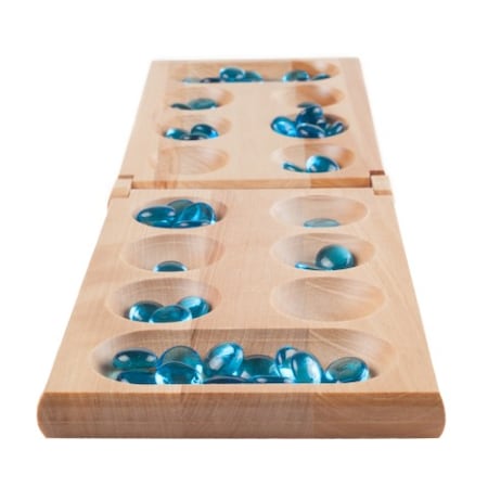 Toy Time Wooden Folding Mancala Game 243573COH
